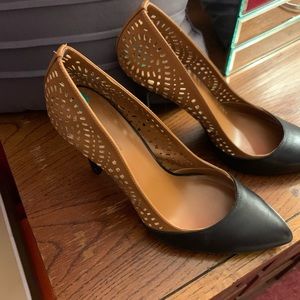 Worn once. Nice soft leather